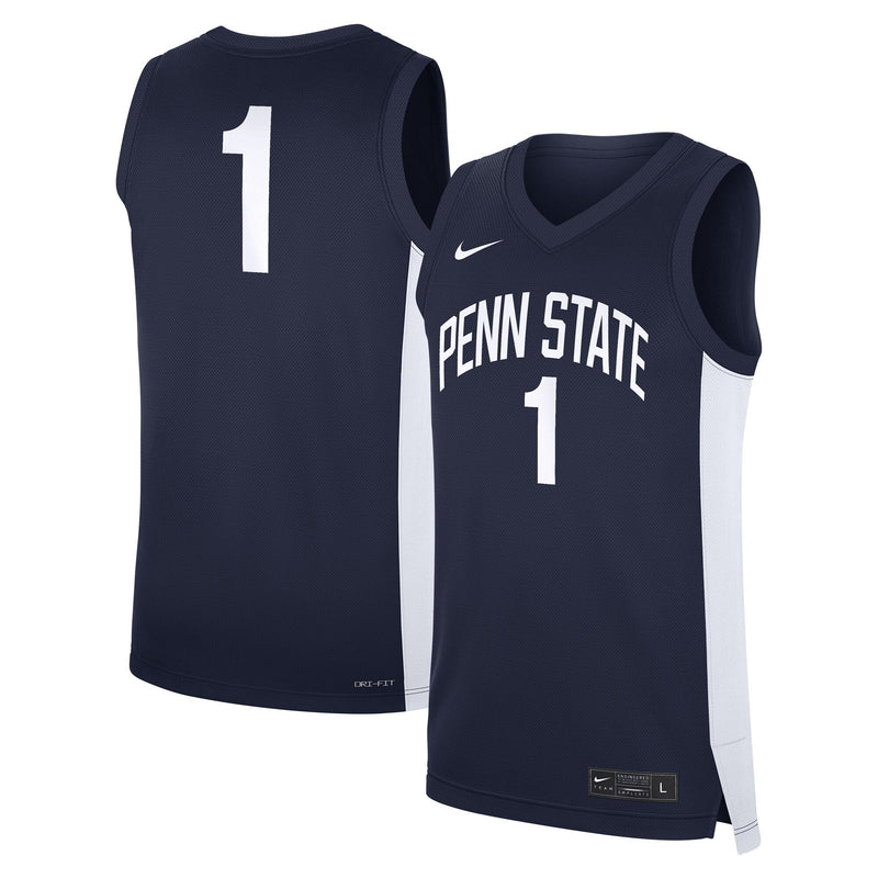 Penn State Nittany Lions Football Jersey, Navy Replica Sportswear Jersey Shirt, Lightweight Breathable Athletic Jersey, Casual Gift for Men