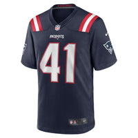 Brenden Schooler New England Patriots Football Jersey, Navy Sportswear Jersey Shirt, Lightweight Breathable Athletic Jersey, Casual Gift for Men