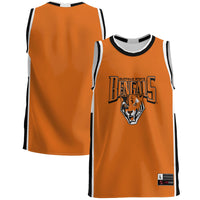 Buffalo State Bengals Basketball Jersey, Orange Lightweight Sportswear Jersey Shirt, Sleeveless Athletic Tank Jersey, Casual Gift for Men