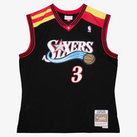 Philadelphia 76ers Basketball Jersey, Black Authentic Alternate Sportswear Jersey Shirt, Sleeveless Athletic Tank Jersey, Casual Gift for Men