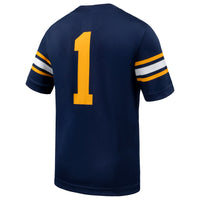 Cal Bears Football Jersey, Navy Game Sportswear Jersey Shirt, Lightweight Breathable Athletic Jersey, Casual Gift for Men, Style 203182826
