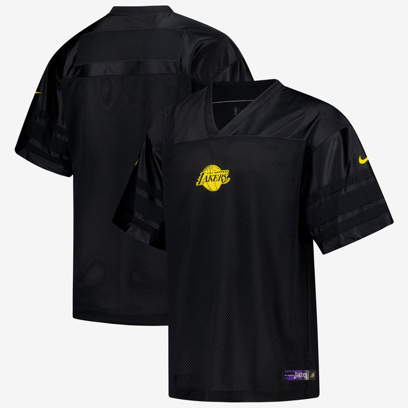 Los Angeles Lakers Football Jersey, Black Sportswear Jersey Shirt, Lightweight Breathable Athletic Jersey, Casual Gift for Men