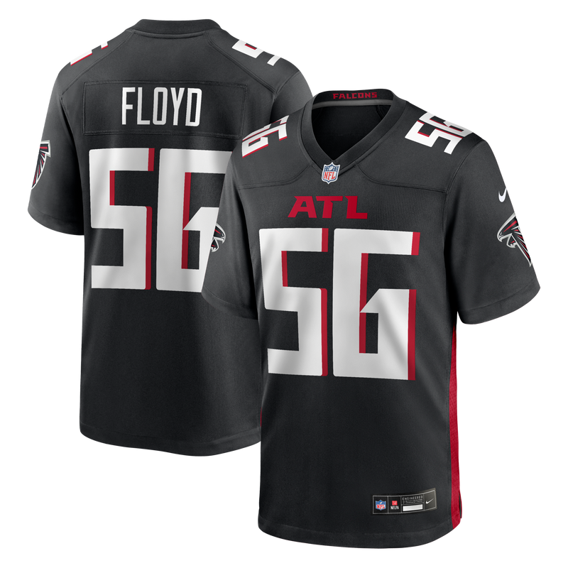 Leonard Floyd Atlanta Falcons Football Jersey, Black Game Sportswear Jersey Shirt, Lightweight Breathable Athletic Jersey, Casual Gift for Men