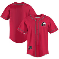 Northern Illinois Huskies Baseball Jersey, Cardinal Sportswear Jersey Shirt, Lightweight Breathable Athletic Jersey, Casual Gift for Men