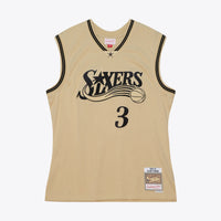 Philadelphia 76ers Basketball Jersey, Khaki Swingman Sportswear Jersey Shirt, Sleeveless Athletic Tank Jersey, Casual Gift for Men