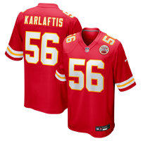 George Karlaftis Kansas City Chiefs Football Jersey, Red Sportswear Jersey Shirt, Lightweight Breathable Athletic Jersey, Casual Gift for Men