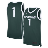 Michigan State Spartans Football Jersey, Green Replica Sportswear Jersey Shirt, Lightweight Breathable Athletic Jersey, Casual Gift for Men
