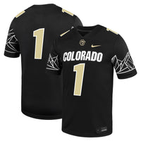 Colorado Buffaloes Football Jersey, Black Sportswear Jersey Shirt, Lightweight Breathable Athletic Jersey, Casual Gift for Men, Style 201905486