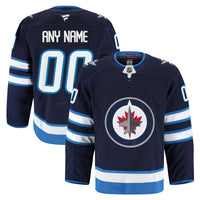 Winnipeg Jets Hockey Jersey, Navy Authentic Sportswear Jersey Shirt, Long Sleeve Hockey Sweater Jersey, Casual Gift for Men, Style 202056758