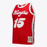 Memphis Grizzlies Basketball Jersey, Red Authentic Sportswear Jersey Shirt, Sleeveless Athletic Tank Jersey, Casual Gift for Men