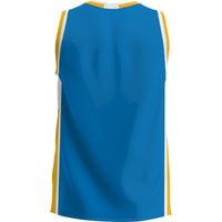UC Riverside Highlanders Basketball Jersey, Blue Lightweight Sportswear Jersey Shirt, Sleeveless Athletic Tank Jersey, Casual Gift for Men