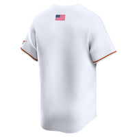 Texas Longhorns Baseball Jersey, White Sportswear Jersey Shirt, Lightweight Breathable Athletic Jersey, Casual Gift for Men, Style 201742387