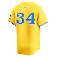 David Ortiz Boston Red Sox Baseball Jersey, Gold Sportswear Jersey Shirt, Lightweight Breathable Athletic Jersey, Casual Gift for Men