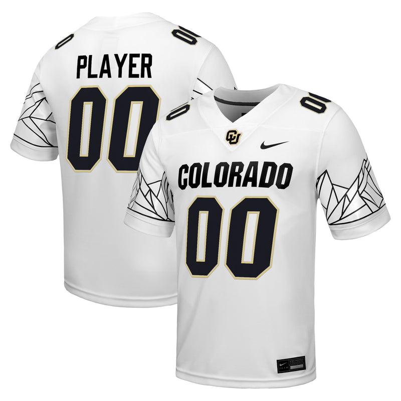 Colorado Buffaloes Football Jersey, White Sportswear Jersey Shirt, Lightweight Breathable Athletic Jersey, Casual Gift for Men, Style 202008492