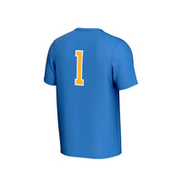 UCLA Bruins Collegiate Soccer Jersey, Blue Fashion Sportswear Jersey Shirt, Lightweight Breathable Athletic Jersey, Casual Gift for Men
