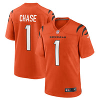 Ja'Marr Chase Cincinnati Bengals Football Jersey, Sportswear Jersey Shirt, Lightweight Athletic Jersey, Casual Gift for Men, Style 4301256