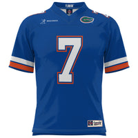 Florida Gators Heisman Football Jersey, Royal Sportswear Jersey Shirt, Lightweight Breathable Athletic Jersey, Casual Gift for Men