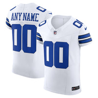 Dallas Cowboys Football Jersey, White Elite Sportswear Jersey Shirt, Lightweight Breathable Athletic Jersey, Casual Gift for Men, Style 5022206