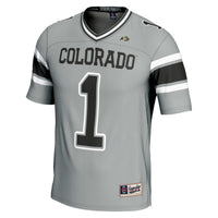 Colorado Buffaloes Football Jersey, Gray Sportswear Jersey Shirt, Lightweight Breathable Athletic Jersey, Casual Gift for Men, Style 5273582