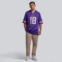 Justin Jefferson Minnesota Vikings Football Jersey, Sportswear Jersey Shirt, Lightweight Athletic Jersey, Casual Gift for Men, Style 3948939