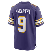 J.J. McCarthy Minnesota Vikings Football Jersey, Sportswear Jersey Shirt, Lightweight Athletic Jersey, Casual Gift for Men, Style 201616626