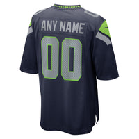 Seattle Seahawks Football Jersey, Navy Game Sportswear Jersey Shirt, Lightweight Breathable Athletic Jersey, Casual Gift for Men