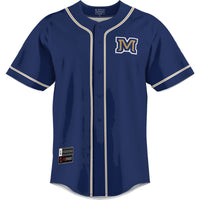 Montana State Bobcats Lightweight Baseball Jersey, Blue Sportswear Jersey Shirt, Lightweight Breathable Athletic Jersey, Casual Gift for Men