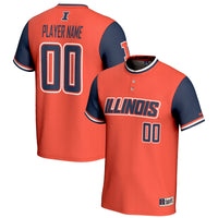 Illinois Fighting Illini Softball Jersey, Sportswear Jersey Shirt, Lightweight Breathable Athletic Jersey, Casual Gift for Men, Style 200139077