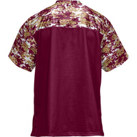 ULM Warhawks Football Jersey, Maroon Sportswear Jersey Shirt, Lightweight Breathable Athletic Jersey, Casual Gift for Men
