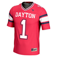 Dayton Flyers Football Jersey, Red Sportswear Jersey Shirt, Lightweight Breathable Athletic Jersey, Casual Gift for Men, Style 5182320