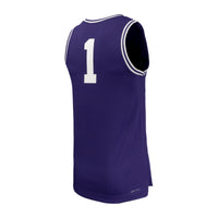 TCU Horned Frogs Basketball Jersey, Purple Sportswear Jersey Shirt, Sleeveless Athletic Tank Jersey, Casual Gift for Men, Style 202319061