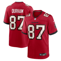 Payne Durham Tampa Bay Buccaneers Football Jersey, Red Game Sportswear Jersey Shirt, Lightweight Breathable Athletic Jersey, Casual Gift for Men