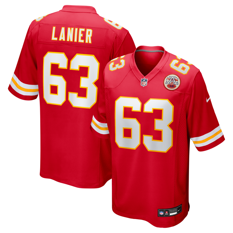 Willie Lanier Kansas City Chiefs Football Jersey, Red Sportswear Jersey Shirt, Lightweight Breathable Athletic Jersey, Casual Gift for Men