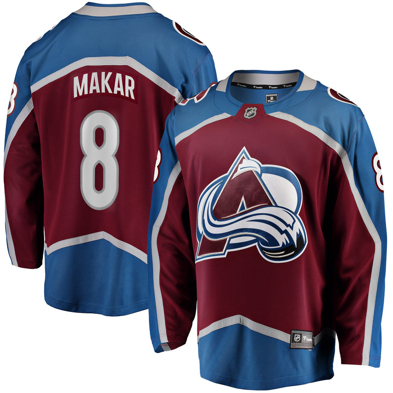 Colorado Avalanche Hockey Jersey, Maroon Sportswear Jersey Shirt, Long Sleeve Hockey Sweater Jersey, Casual Gift for Men, Style 3547155