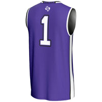 Stephen F Austin Lumberjacks Basketball Jersey, Purple Lightweight Sportswear Jersey Shirt, Sleeveless Athletic Tank Jersey, Casual Gift for Men