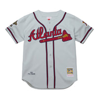 Fred McGriff Atlanta Braves Baseball Jersey, Gray Authentic Sportswear Jersey Shirt, Lightweight Breathable Athletic Jersey, Casual Gift for Men