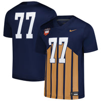 Illinois Fighting Illini Football Jersey, Navy Replica Sportswear Jersey Shirt, Lightweight Breathable Athletic Jersey, Casual Gift for Men