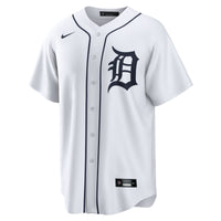 Javier Baez Detroit Tigers Baseball Jersey, White Replica Sportswear Jersey Shirt, Lightweight Breathable Athletic Jersey, Casual Gift for Men