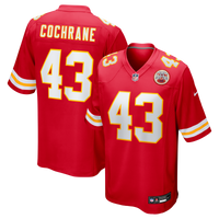 Jack Cochrane Kansas City Chiefs Football Jersey, Red Game Sportswear Jersey Shirt, Lightweight Breathable Athletic Jersey, Casual Gift for Men