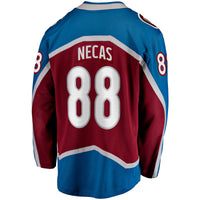 Martin Necas Colorado Avalanche Hockey Jersey, Burgundy Sportswear Jersey Shirt, Long Sleeve Hockey Sweater Jersey, Casual Gift for Men