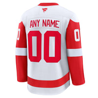 Detroit Red Wings Hockey Jersey, White Premium Sportswear Jersey Shirt, Long Sleeve Hockey Sweater Jersey, Casual Gift for Men, Style 202055766