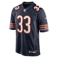 Jaylon Jones Chicago Bears Football Jersey, Navy Game Sportswear Jersey Shirt, Lightweight Breathable Athletic Jersey, Casual Gift for Men