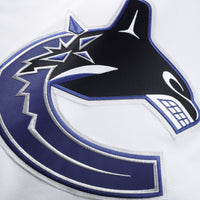 Vancouver Canucks Hockey Jersey, White Authentic Away Sportswear Jersey Shirt, Long Sleeve Hockey Sweater Jersey, Casual Gift for Men