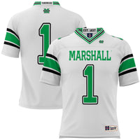 Marshall Thundering Herd Football Jersey, White Sportswear Jersey Shirt, Lightweight Breathable Athletic Jersey, Casual Gift for Men