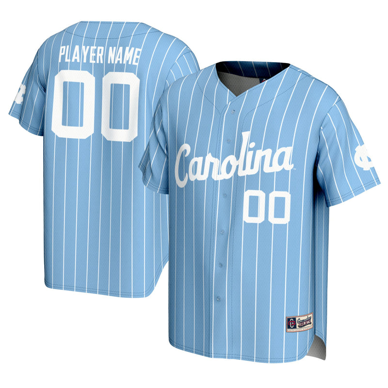 North Carolina Tar Heels Baseball Jersey, Sportswear Jersey Shirt, Lightweight Breathable Athletic Jersey, Casual Gift for Men, Style 201214286