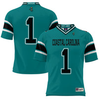 Coastal Carolina Chanticleers Football Jersey, Sportswear Jersey Shirt, Lightweight Athletic Jersey, Casual Gift for Men, Style 200110156