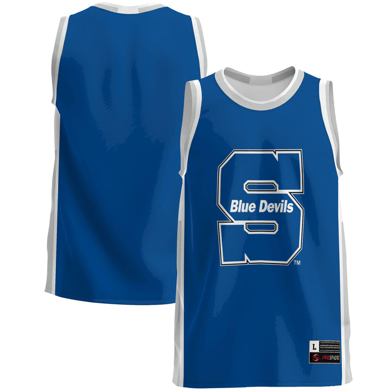 Wisconsin Stout Blue Devils Basketball Jersey, Lightweight Sportswear Jersey Shirt, Sleeveless Athletic Tank Jersey, Casual Gift for Men