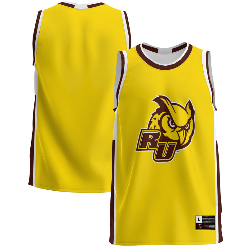 Rowan Profs Basketball Jersey, Brown Lightweight Sportswear Jersey Shirt, Sleeveless Athletic Tank Jersey, Casual Gift for Men