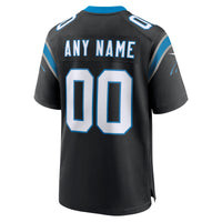 Carolina Panthers Football Jersey, Black Game Sportswear Jersey Shirt, Lightweight Breathable Athletic Jersey, Casual Gift for Men