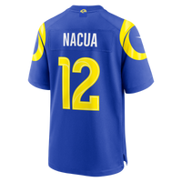 Puka Nacua Los Angeles Rams Football Jersey, Royal Game Sportswear Jersey Shirt, Lightweight Breathable Athletic Jersey, Casual Gift for Men